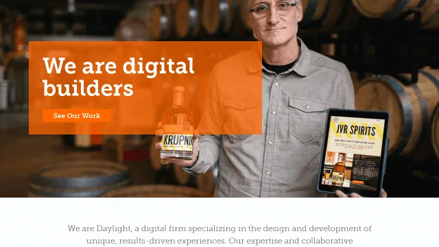 Daylight Studio website screenshot
