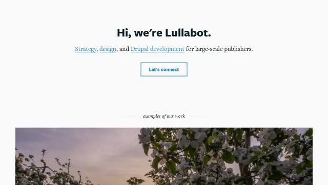 Lullabot website screenshot