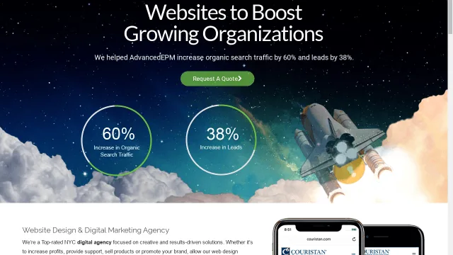MAXBURST website screenshot
