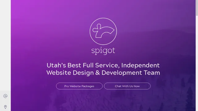 Spigot Design website screenshot