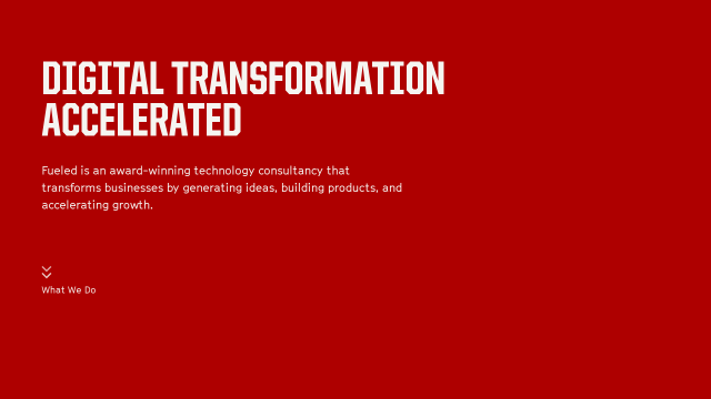 Fueled website screenshot