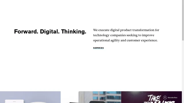 EMERGE website screenshot
