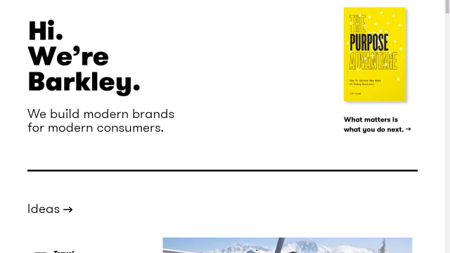Barkley website screenshot