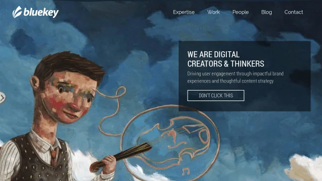 BlueKey website screenshot