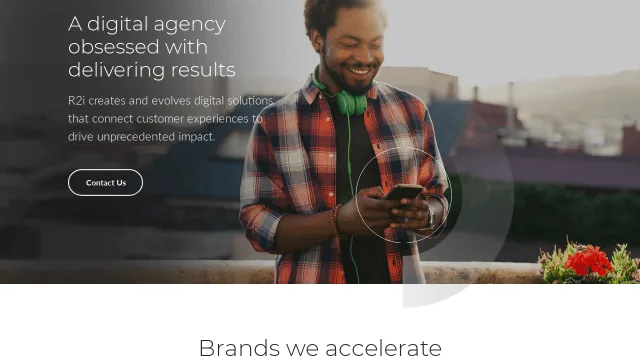 R2integrated website screenshot