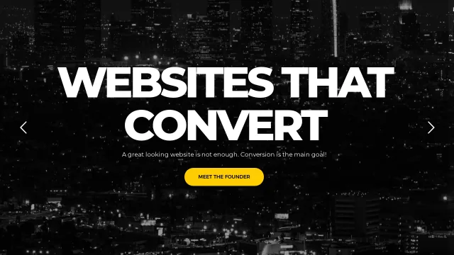 DBurns website screenshot