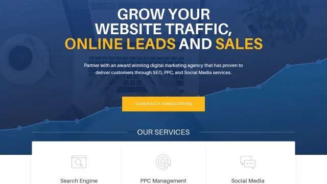HigherVisibility website screenshot