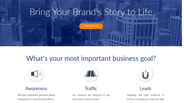 Brandpoint website screenshot