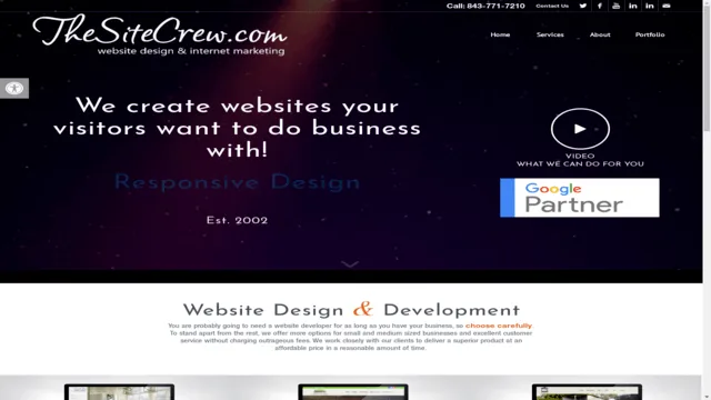 TheSiteCrew.com website screenshot
