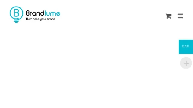 BrandLume Inc. website screenshot