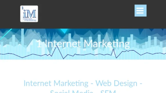 1 Internet Marketing website screenshot
