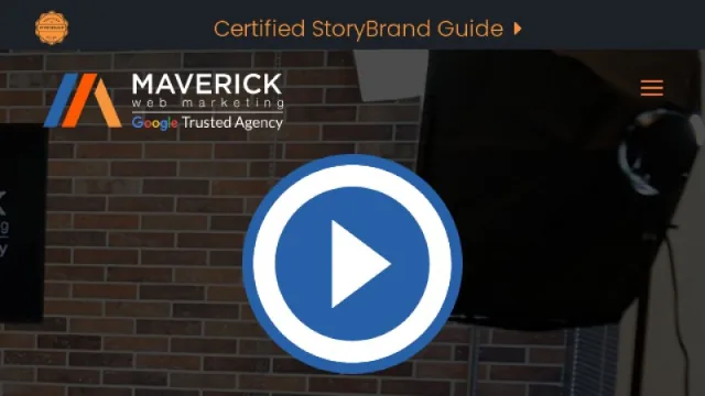 Maverick Web Marketing website screenshot