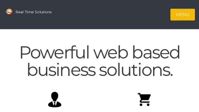 Real Time Solutions, Inc. website screenshot
