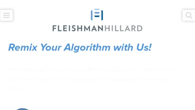 Fleishman Hillard website screenshot