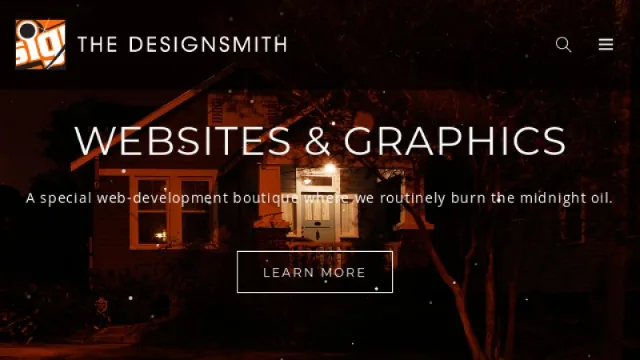 The Designsmith website screenshot