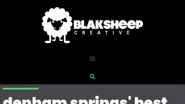 BlakSheep Creative website screenshot