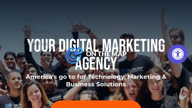 On The Map, Inc. website screenshot