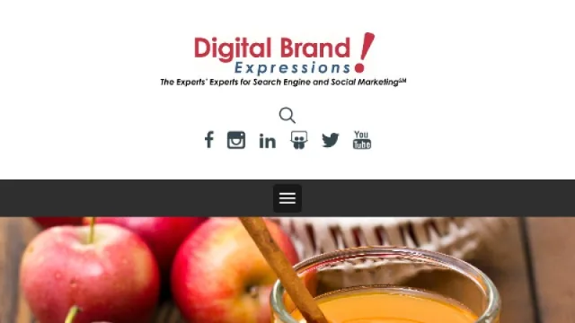 Digital Brand Expressions website screenshot