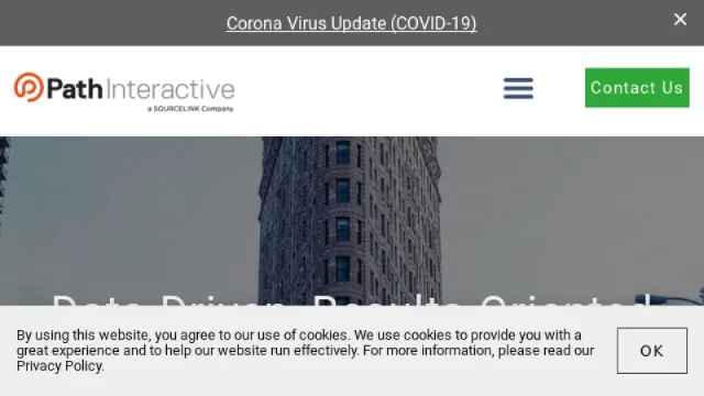 Path Interactive website screenshot