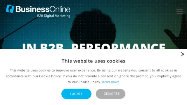 BusinessOnline website screenshot