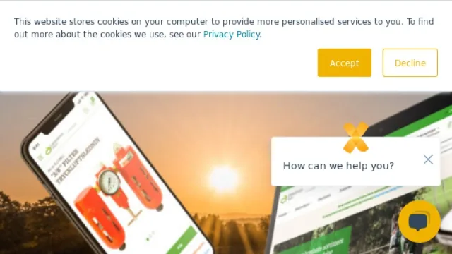 Vaimo website screenshot