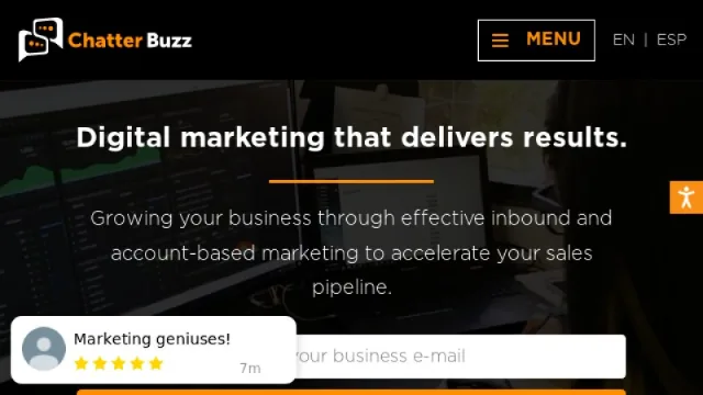 Chatter Buzz website screenshot