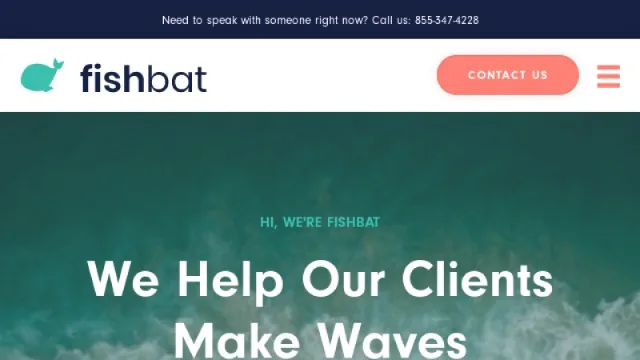 fishbat Media website screenshot