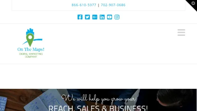 On The Maps website screenshot