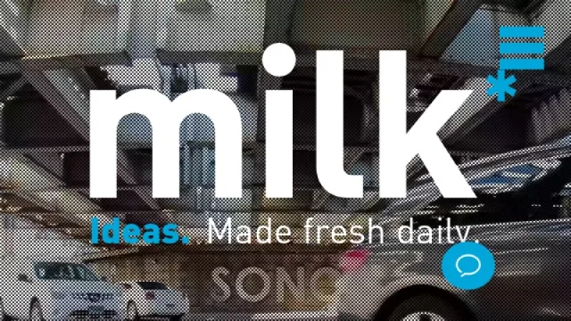 milk* website screenshot