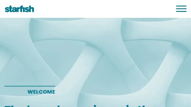 Starfish website screenshot