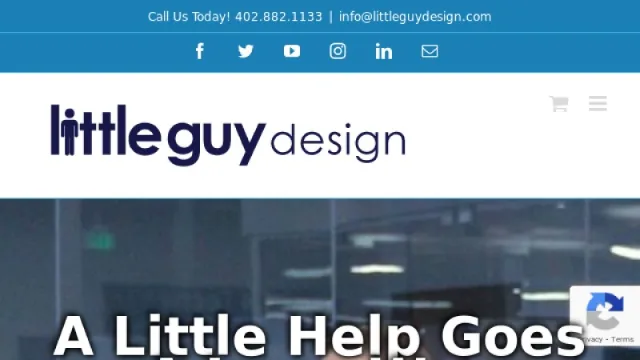 Little Guy Design website screenshot