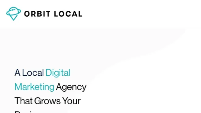 Orbit Local website screenshot