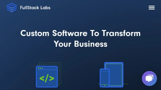FullStack Labs website screenshot