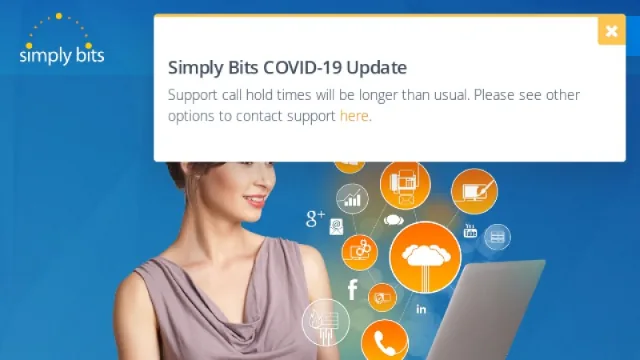 Simply Bits website screenshot