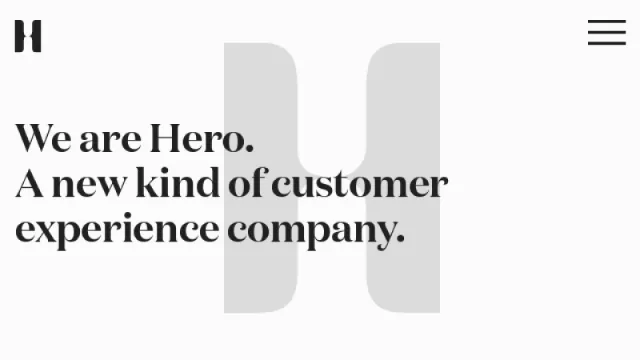 Hero Digital website screenshot