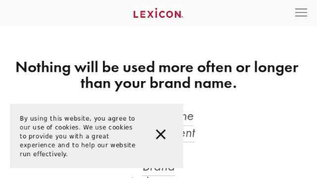 Lexicon Branding website screenshot