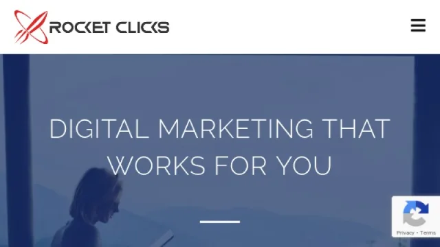 Rocket Clicks website screenshot