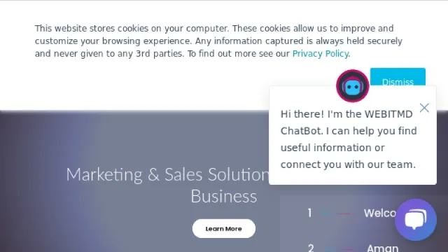 WEBITMD website screenshot