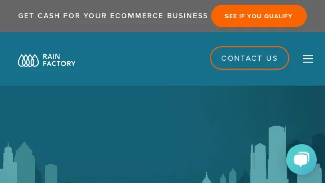 Rainfactory website screenshot