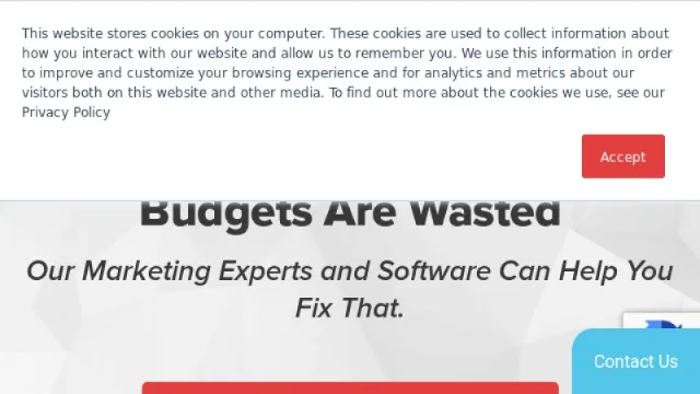 Disruptive Advertising website screenshot