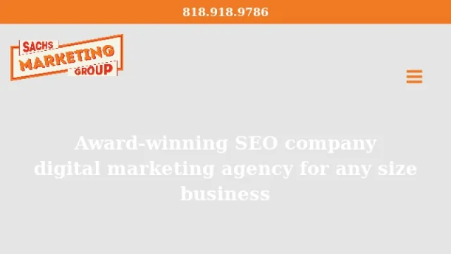 Sachs Marketing Group website screenshot